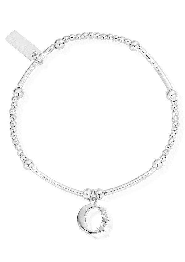 ChloBo Cute Mini Moon & Star Bracelet