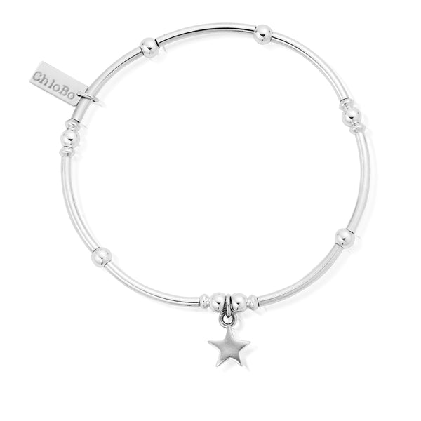 The ChloBo Mini Noodle Ball Star, a silver sterling bracelet from ChloBo, available at OD’s Jewellers in St Helens.