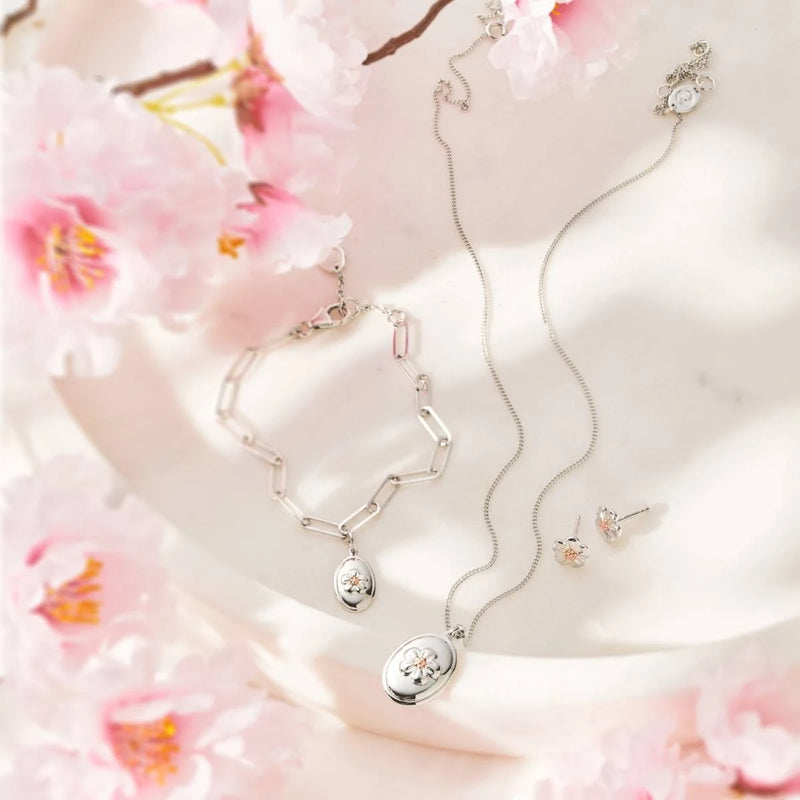 Clogau Silver Natures Wonder Forget Me Knot Bracelet 3SFMN0747