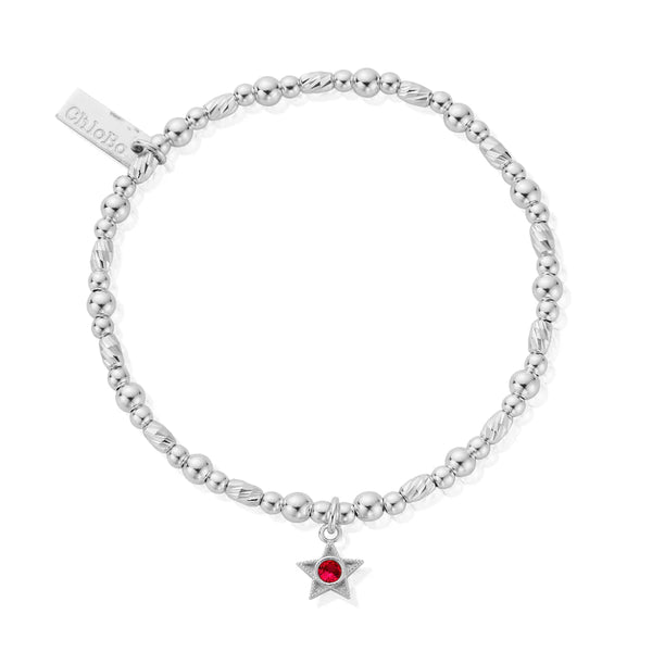 ChloBo January Birthstone Bracelet-Sterling Silver.