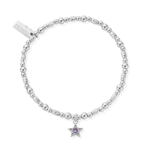 ChloBo June Birthstone Bracelet-Sterling Silver.