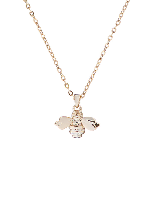 Ted Baker Bellema: Gold Plated Bumble Bee Pendant