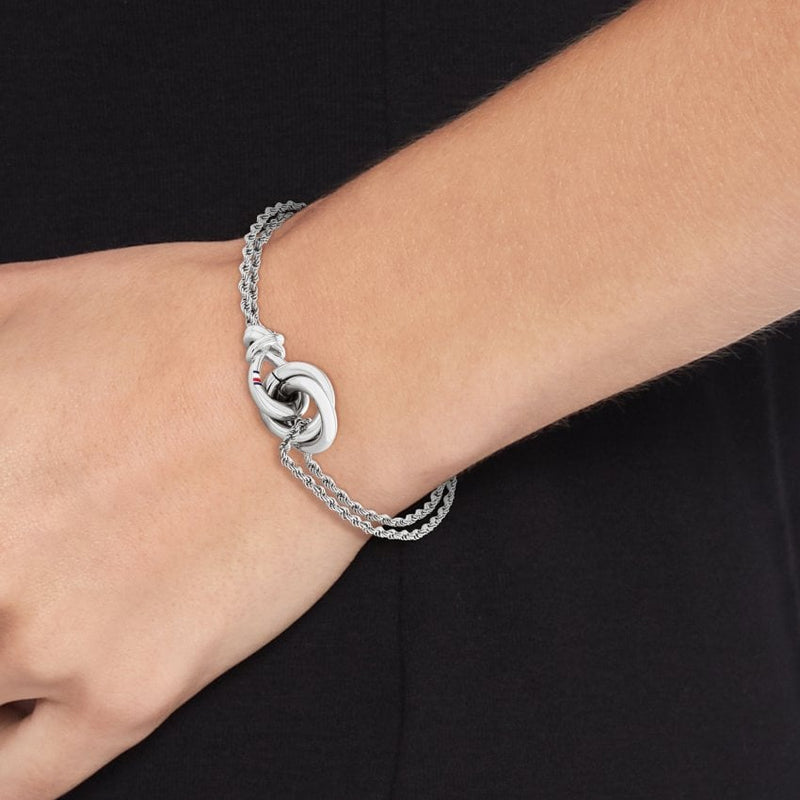 Tommy Hilfiger Steel Nautical Knot Bracelet 2780990