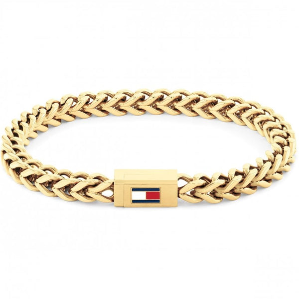 Tommy Hilfiger Gold Plated Braided Bracelet 2790648