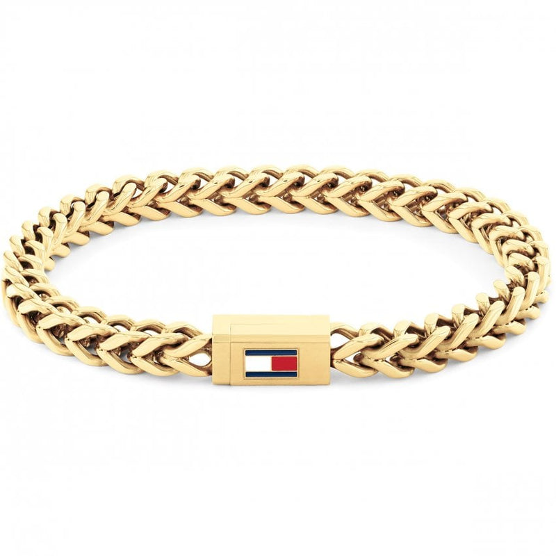 Tommy Hilfiger Gold Plated Braided Bracelet 2790648