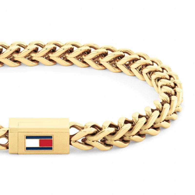 Tommy Hilfiger Gold Plated Braided Bracelet 2790648