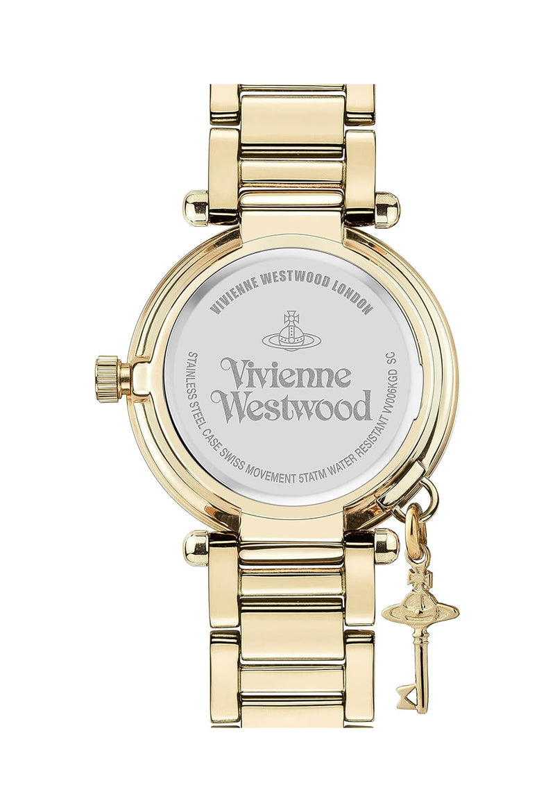 The Vivienne Westwood Kensington Watch, gold-tone stainless steel jewelry watch from Vivienne Westwood, at OD’s Jewellers in St Helens.