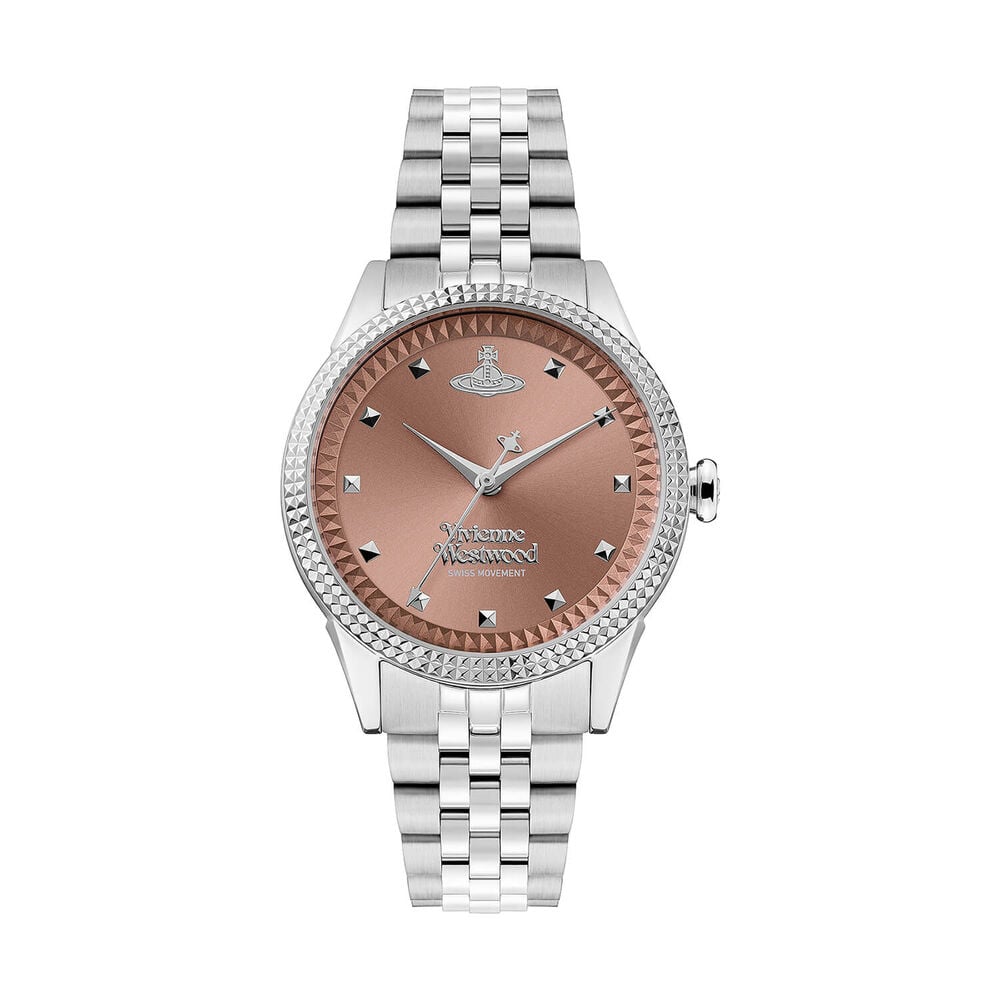 Vivienne Westwood Stainless Steel Little Seymour Dusty Dial Bracelet W