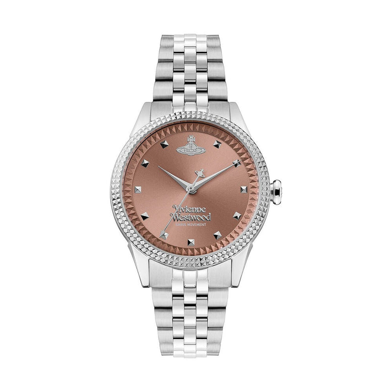 Vivienne Westwood Stainless Steel Little Seymour Dusty Dial Bracelet W