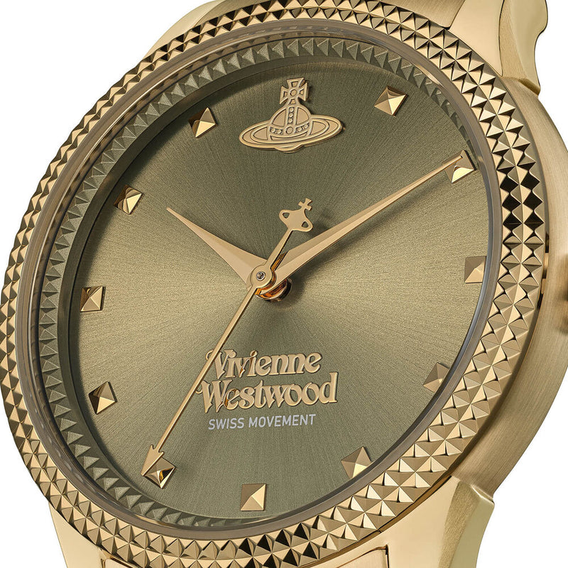 Vivienne Westwood GP Little Seymour Olive Green Dial Bracelet Watch