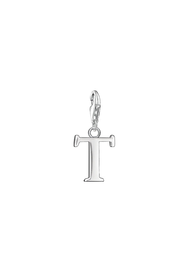 Thomas Sabo Letter T Charm in Silver