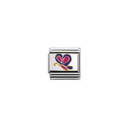 Nomination Composable Classic Link Promotions Tammasino Bacciotti Butterfly in 18k gold
