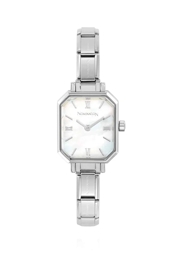 Nomination Ladies Paris Mother of Pearl Dial Stainless Steel Bracelet Watch