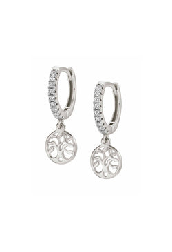 Nomination Chic & Charm Tree Of Life Earrings Silver