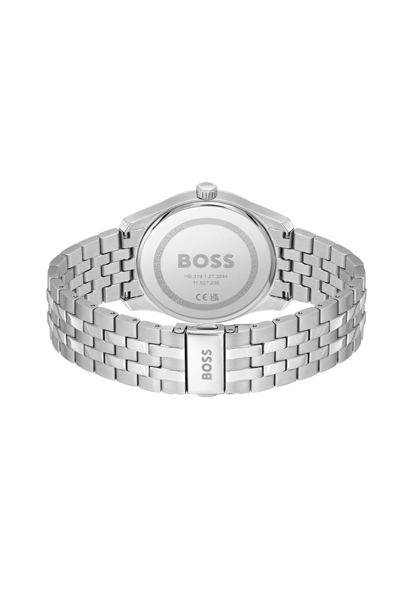 BOSS Gents Principle Grey Roman Bracelet Stainless Steel Watch