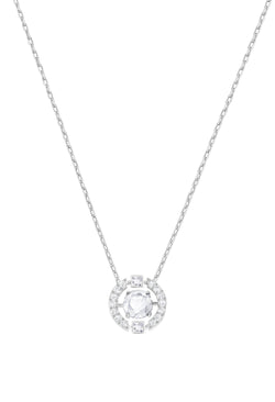 Swarovski Sparkling Dance Round Necklace