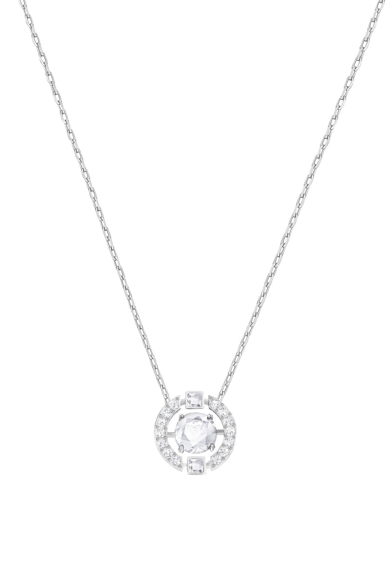 Swarovski Sparkling Dance Round Necklace