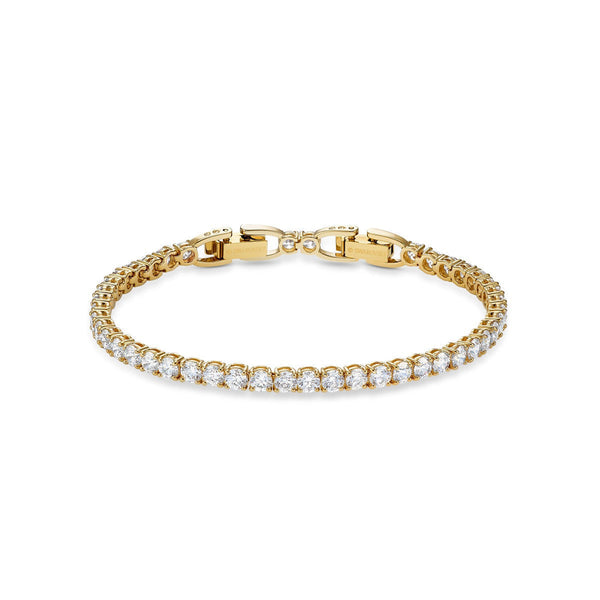 Swarovski Gold Plated Tennis Deluxe Bracelet