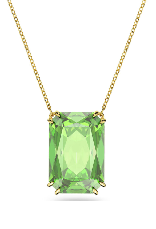 Swarovski Millenia: Green Octagon Cut Pendant