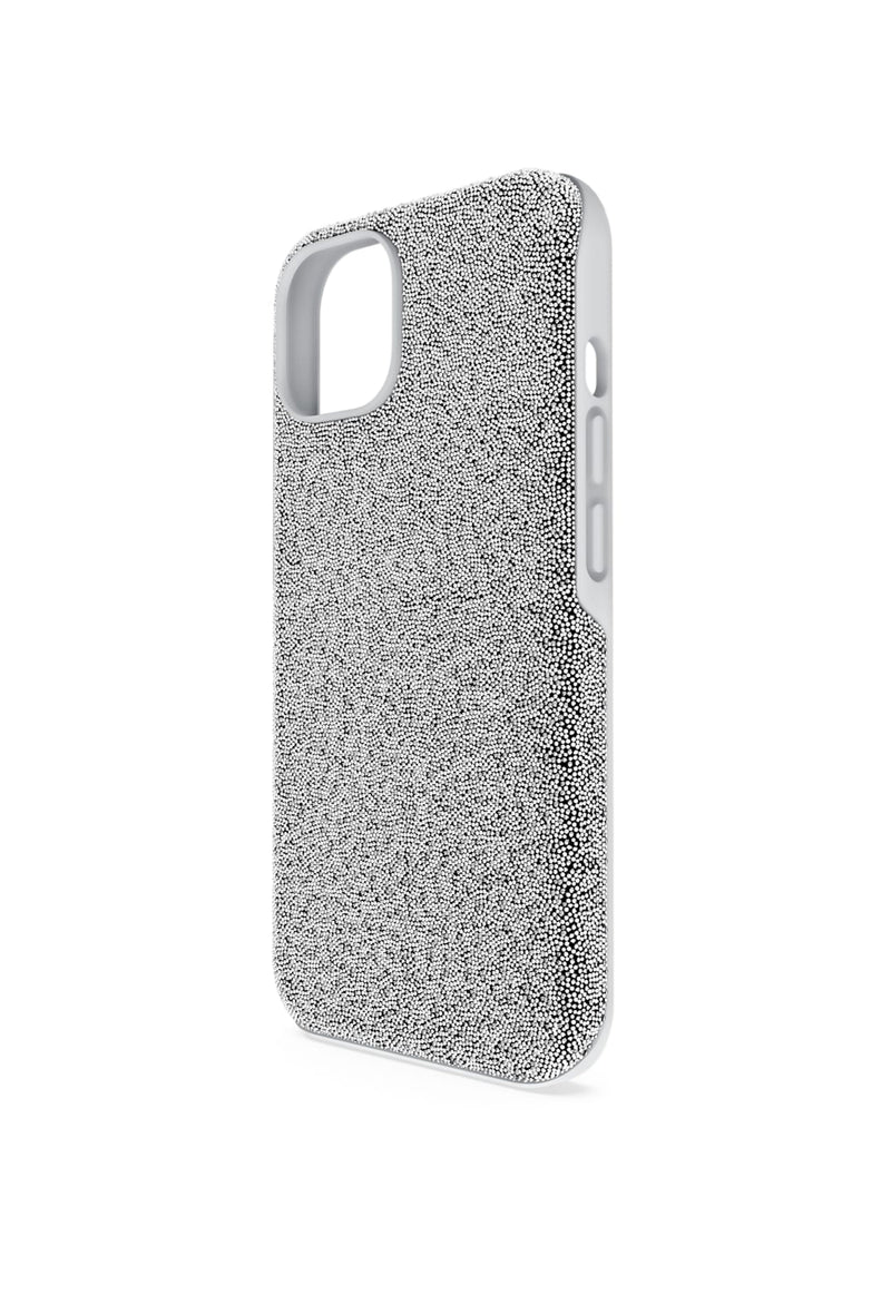 Swarovski High iPhone 14 Silver Phone Case *