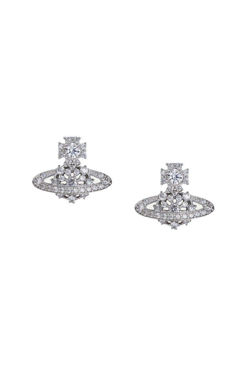 The Narcissa earrings, a silver sterling silver earrings from Vivienne Westwood, at OD’s Jewellers in St Helens.