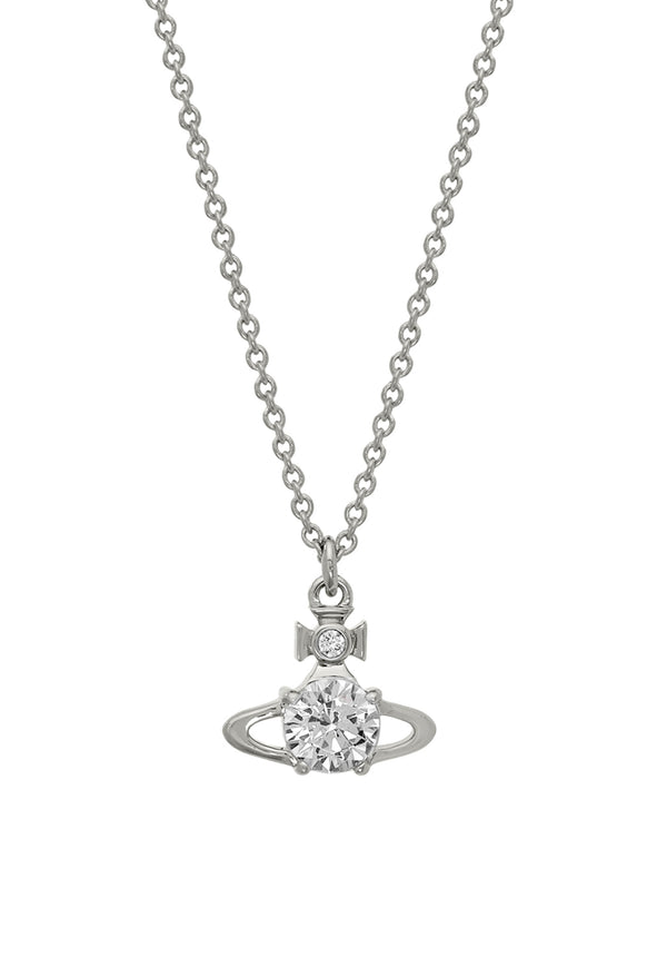 Vivienne Westwood Reina Pendant Platinum Plated