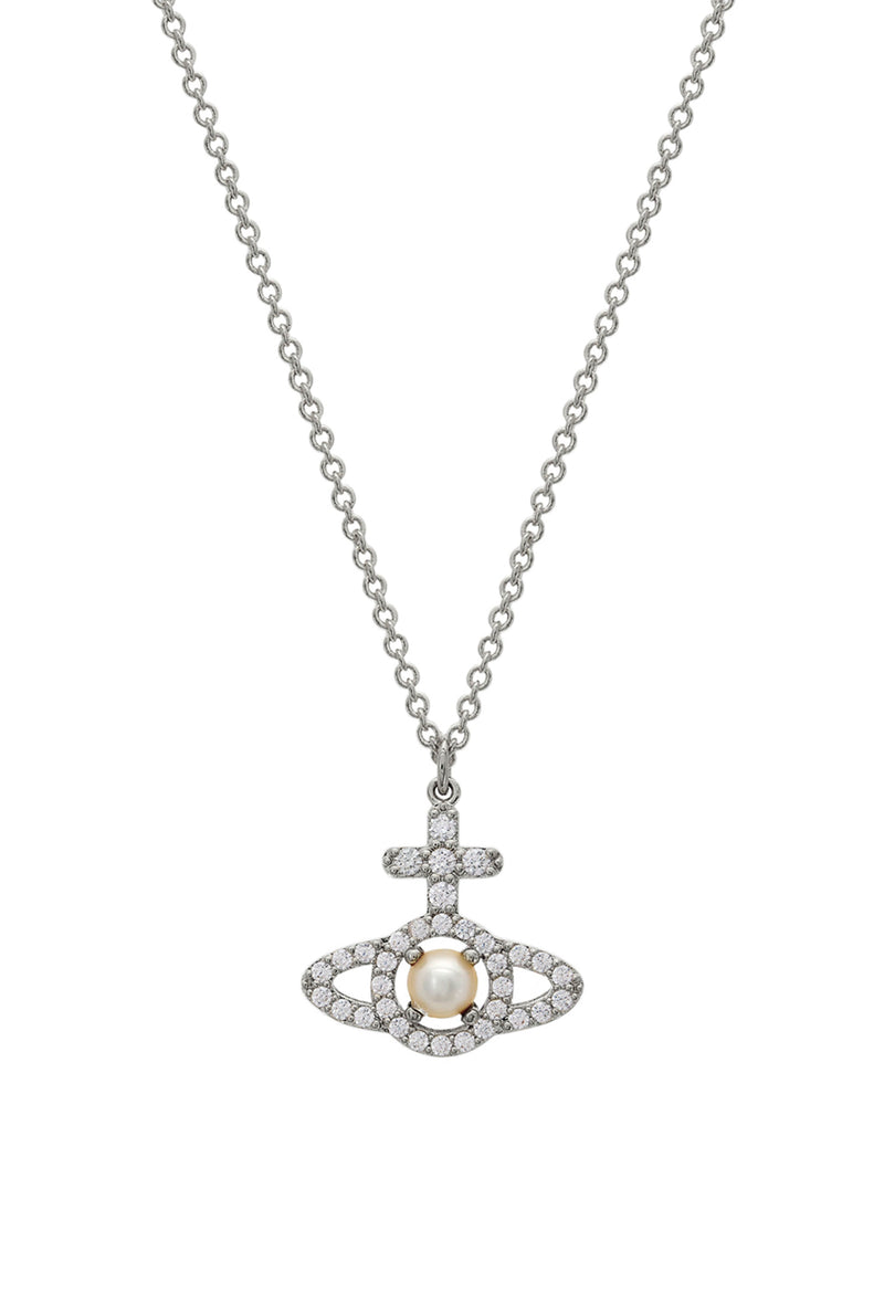 Vivienne Westwood Olympia Pearl Pendant Necklace