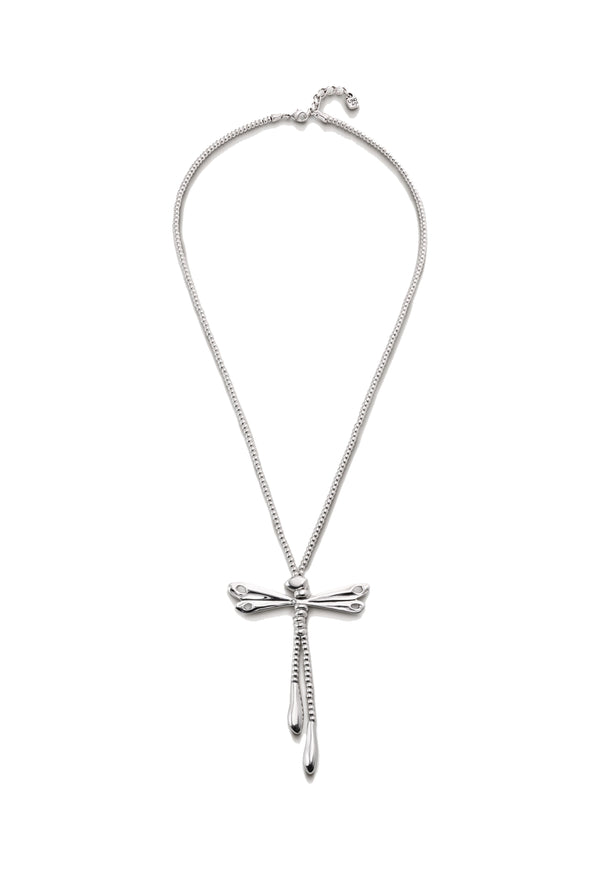 UNOde50 Betterfly (Dragonfly) Necklace Silver Plated