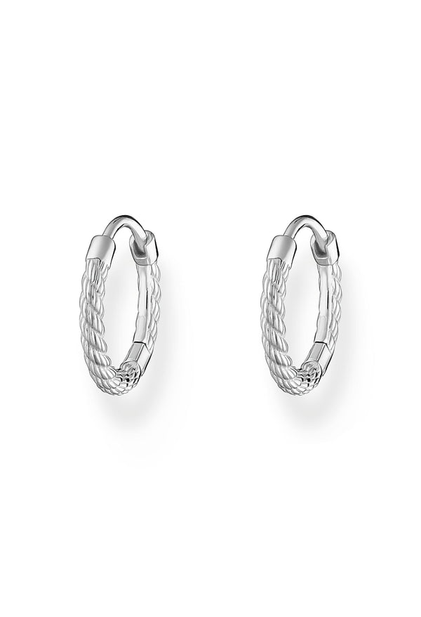 Thomas Sabo Rope Hoop Earrings