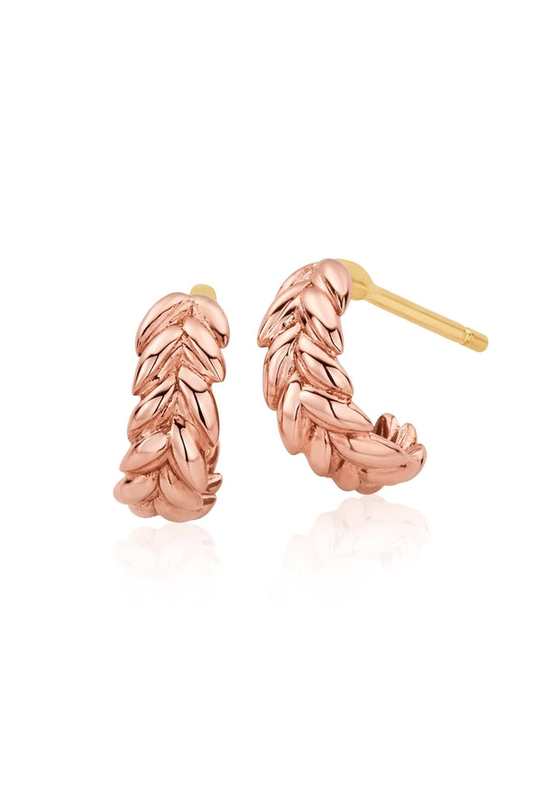 Clogau Lilibet Creole Earrings in Gold