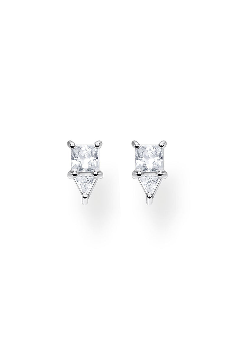 Thomas Sabo Cubic Zirconia Stud Earrings in Silver