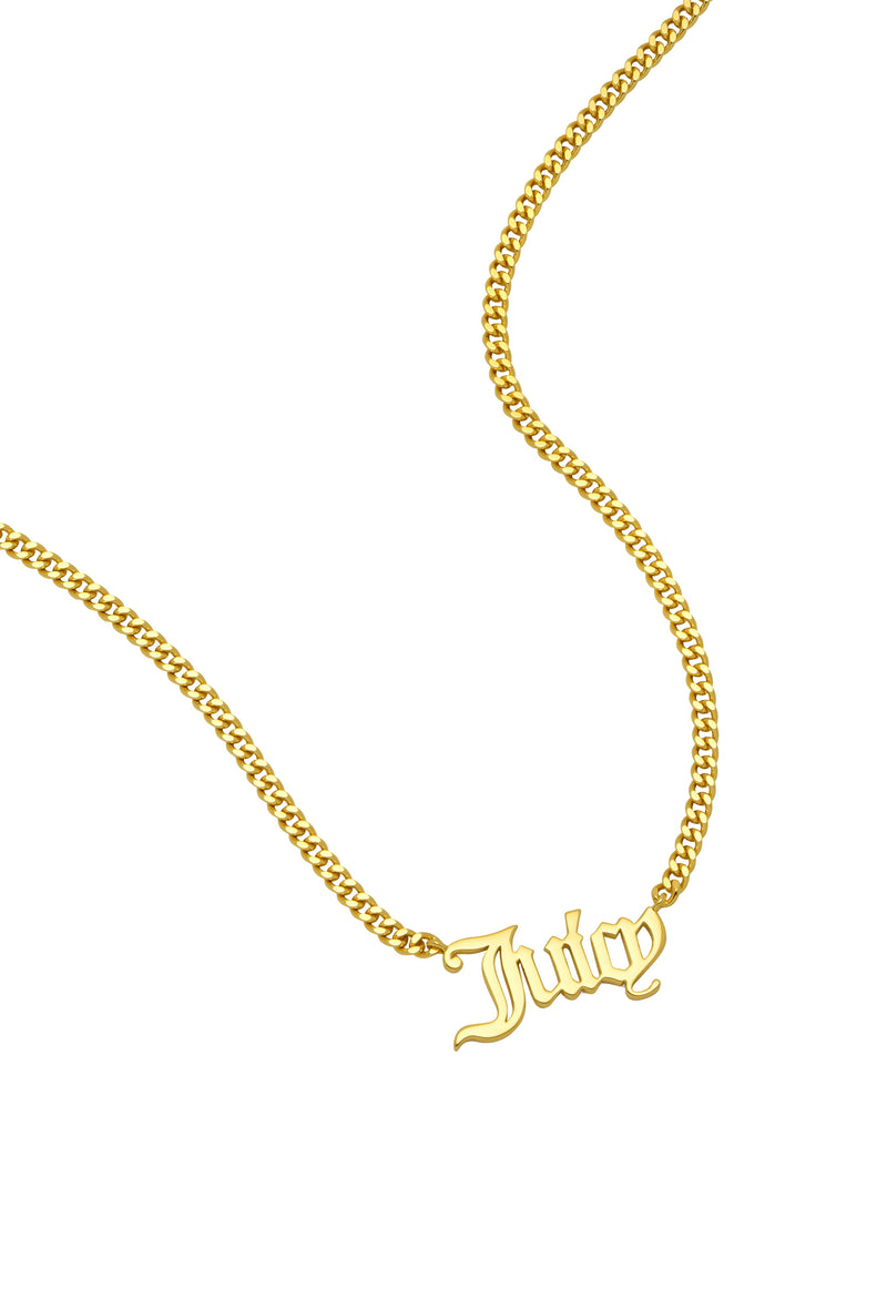 Juicy Couture Hannah Necklace Gold Plated