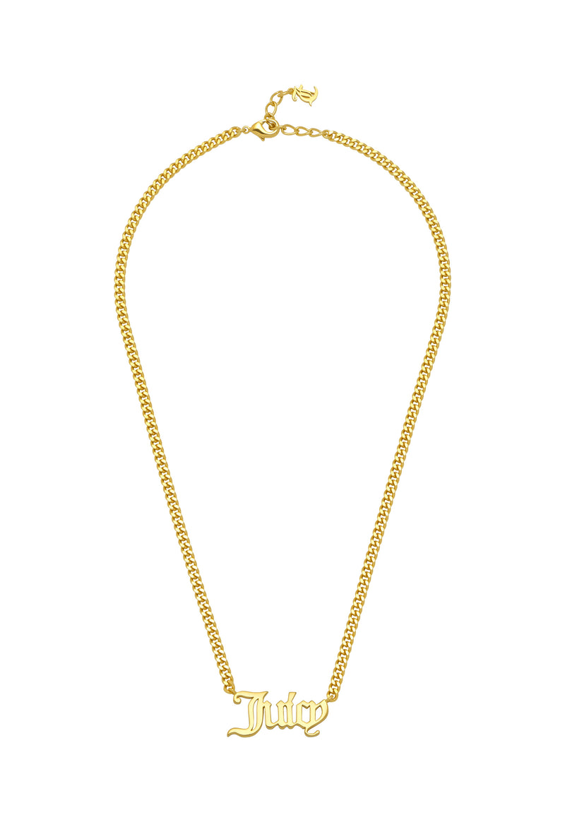 Juicy Couture Hannah Necklace Gold Plated