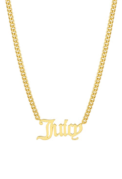 Juicy Couture Hannah Necklace Gold Plated