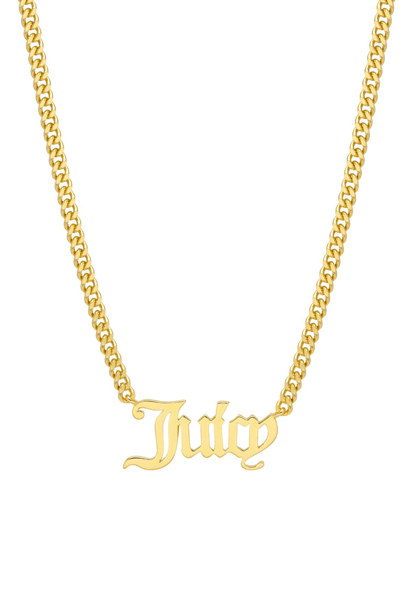 Juicy Couture Hannah Necklace Gold Plated