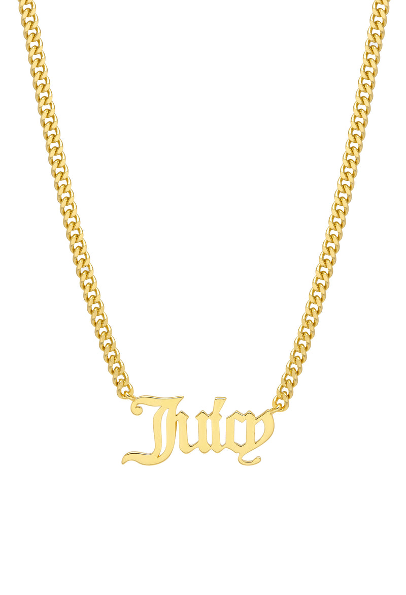 Juicy Couture Hannah Necklace Gold Plated