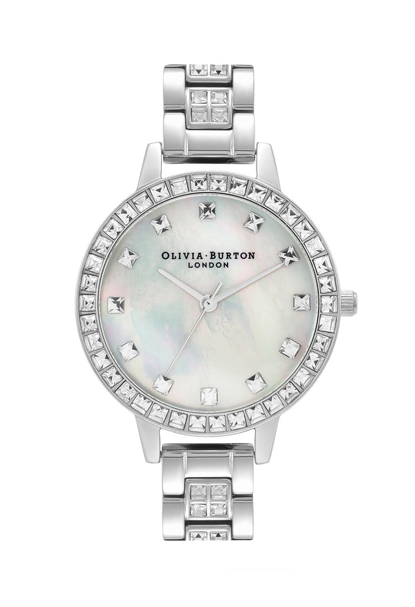 Olivia Burton Ladies Demi Treasure Stainless Steel Bracelet Watch