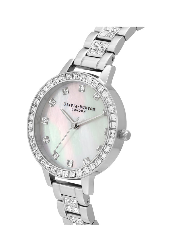 Olivia Burton Ladies Demi Treasure Stainless Steel Bracelet Watch