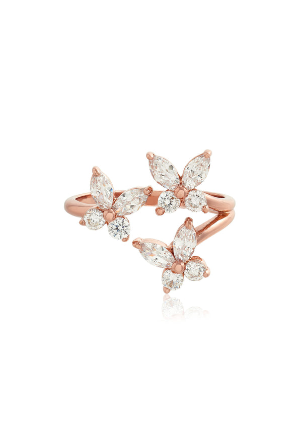 Olivia Burton Marquise Butterfly Ring *