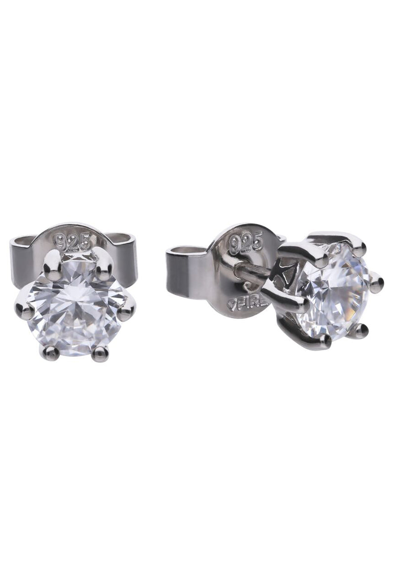 Diamonfire 1ct Solitaire Stud Earrings