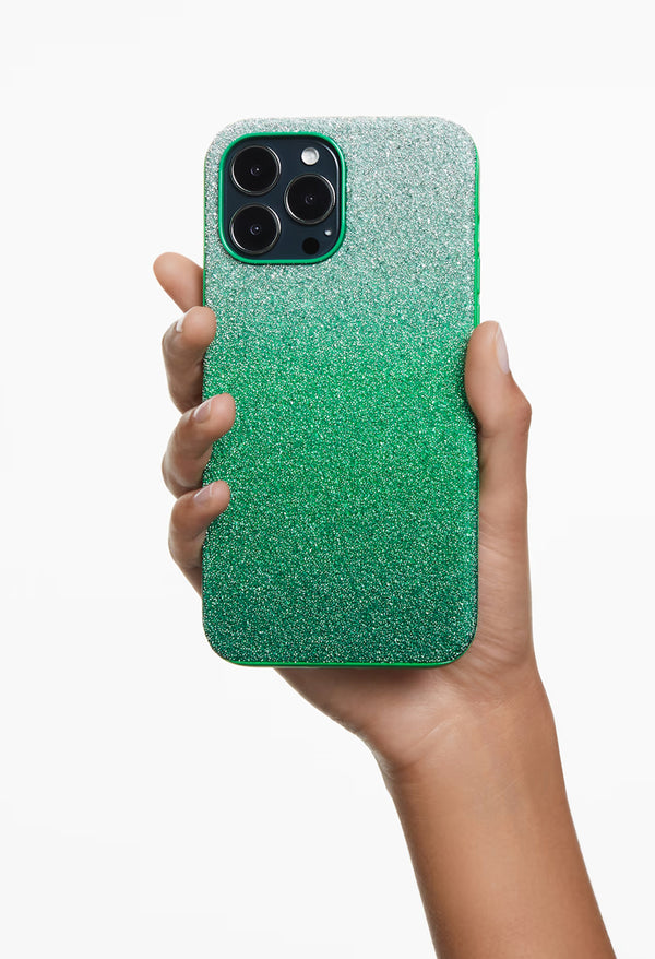 Swarovski High iPhone 13 Pro Green Phone Case