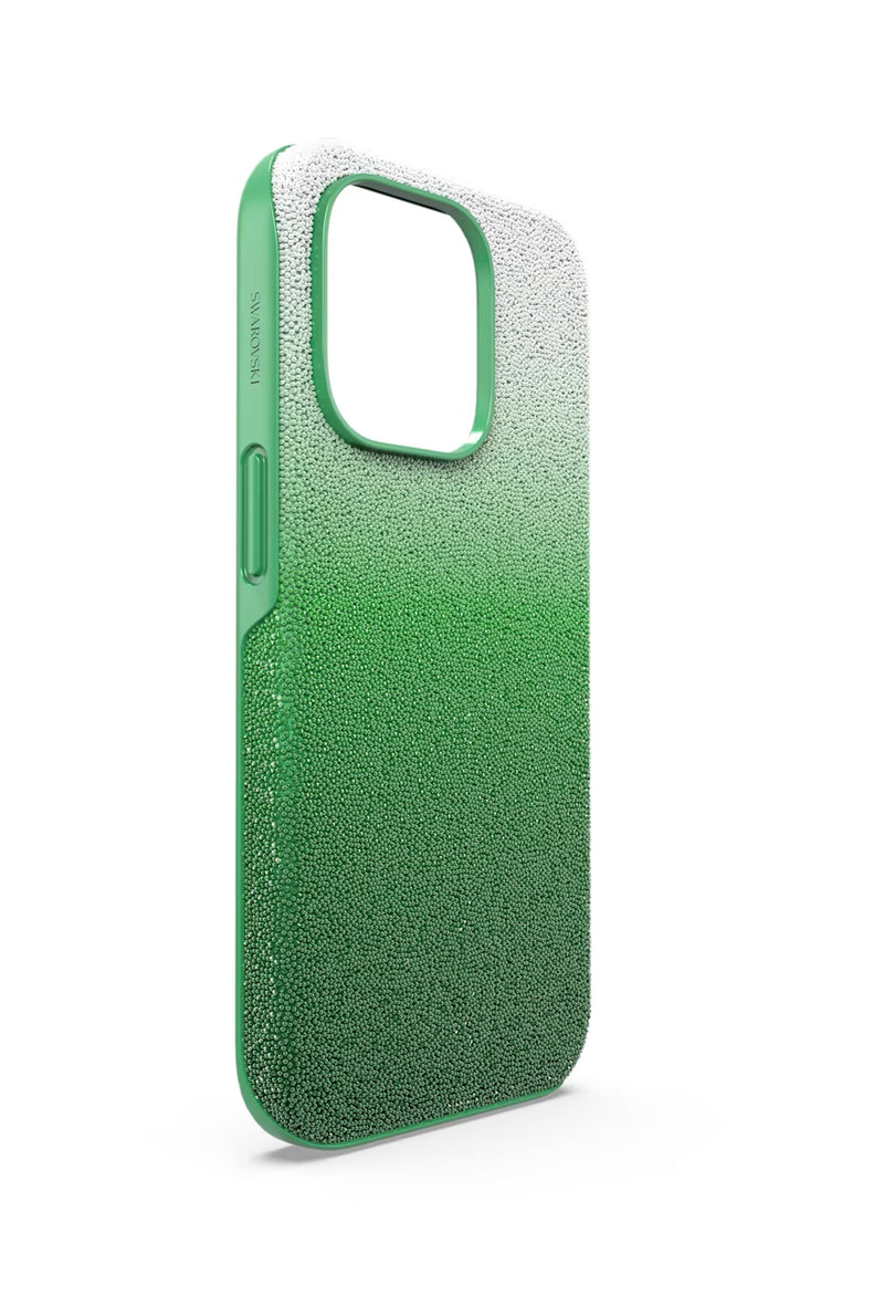 Swarovski High iPhone 13 Pro Green Phone Case *