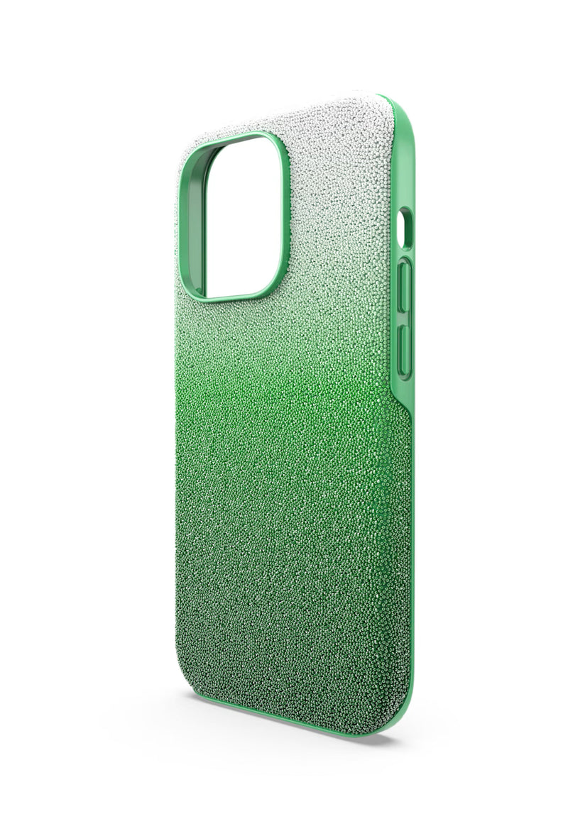 Swarovski High iPhone 13 Pro Green Phone Case *
