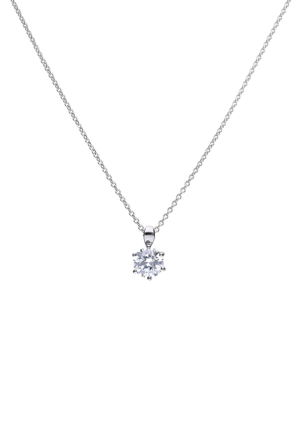 Diamonfire 2ct Soliatire Pendant